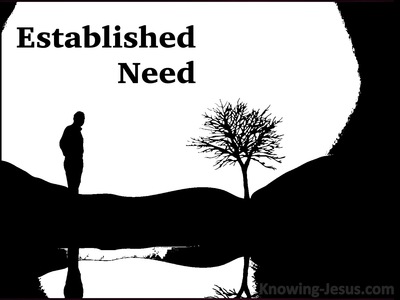Established Need - Grace Thru Faith- study [23]